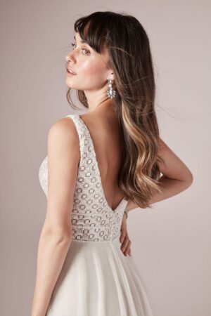 019 Rebecca Ingram Brautmoden Brautkleider Kollektion 2020 Rebecca Ingram Meadow 20RT234 Alt3 Uncropped