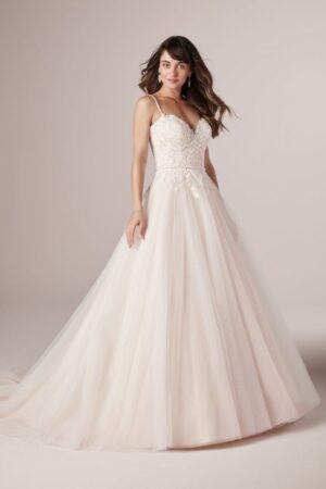 024 Rebecca Ingram Brautmoden Brautkleider Kollektion 2020 Rebecca Ingram Poppy 20RN222 Main Uncropped