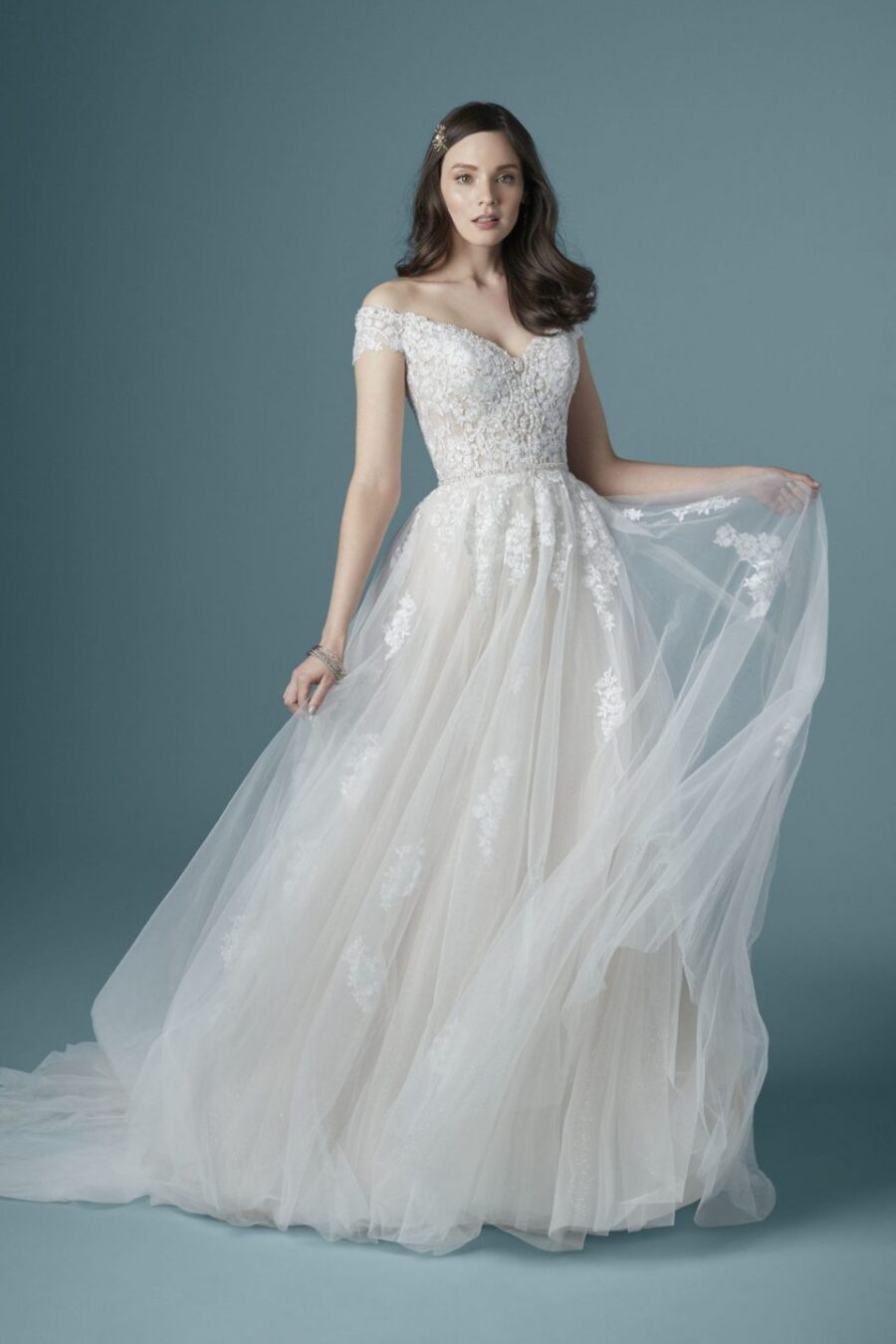 027 Maggie Sottero Brautmoden Brautkleider Kollektion 2020 Maggie Sottero Natalie 20MS322 Main Uncropped