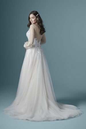 030 Maggie Sottero Brautmoden Brautkleider Kollektion 2020 Maggie Sottero Pamela 20MS287 Back Uncropped