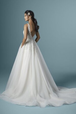 036 Maggie Sottero Brautmoden Brautkleider Kollektion 2020 Maggie Sottero Talia 20MS290 Back Uncropped