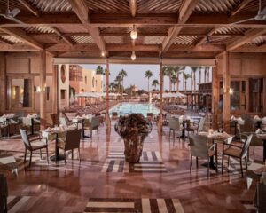 27 04 Steigenberger Golf Resort El Gouna Flitterwochen 2019 SHR ElGouna restaurant Fairways Terrace1
