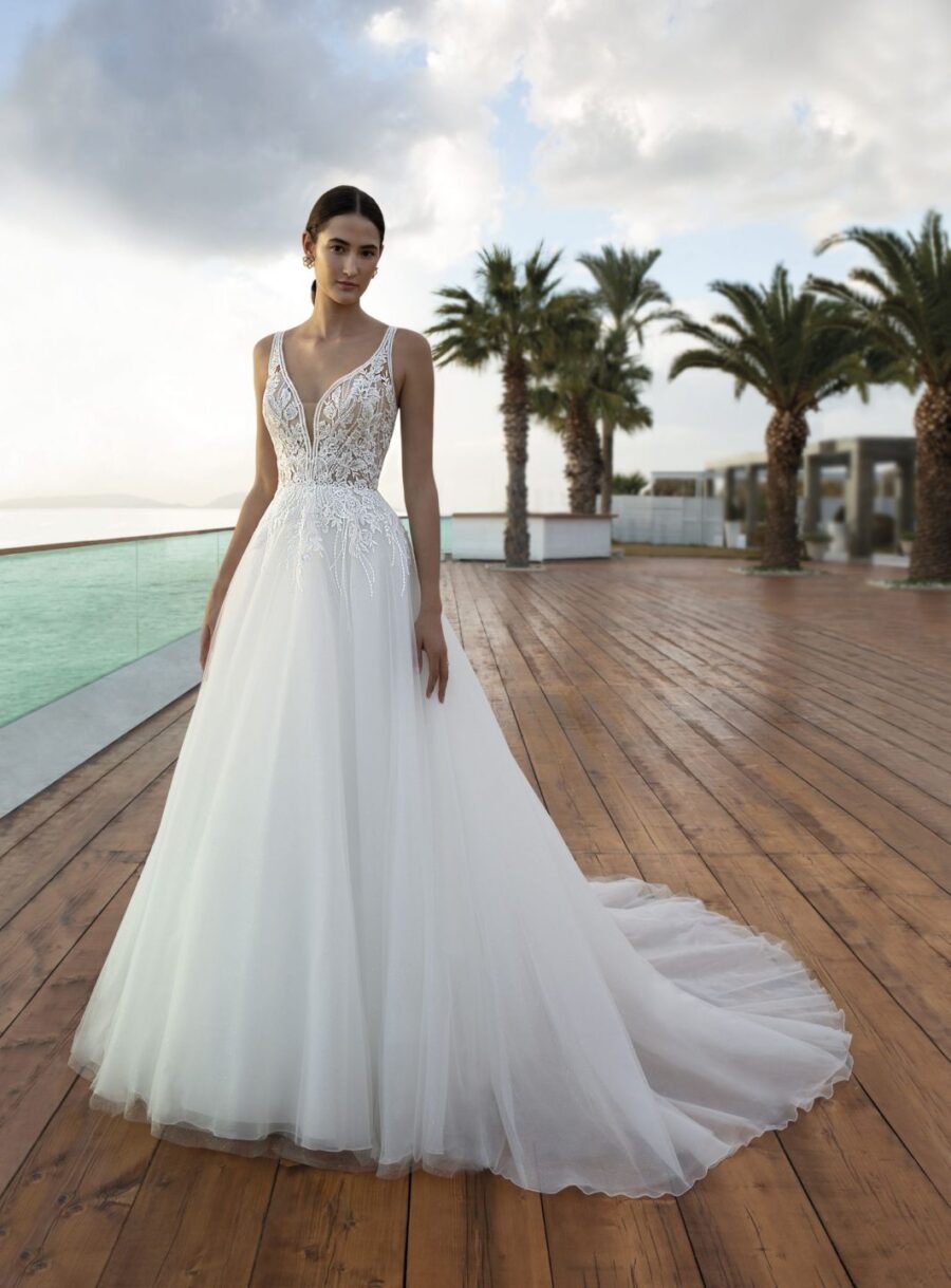 209 Demetrios Brautmoden Brautkleid Kollektion 2020 Cosmobella Collection 8015 COV114
