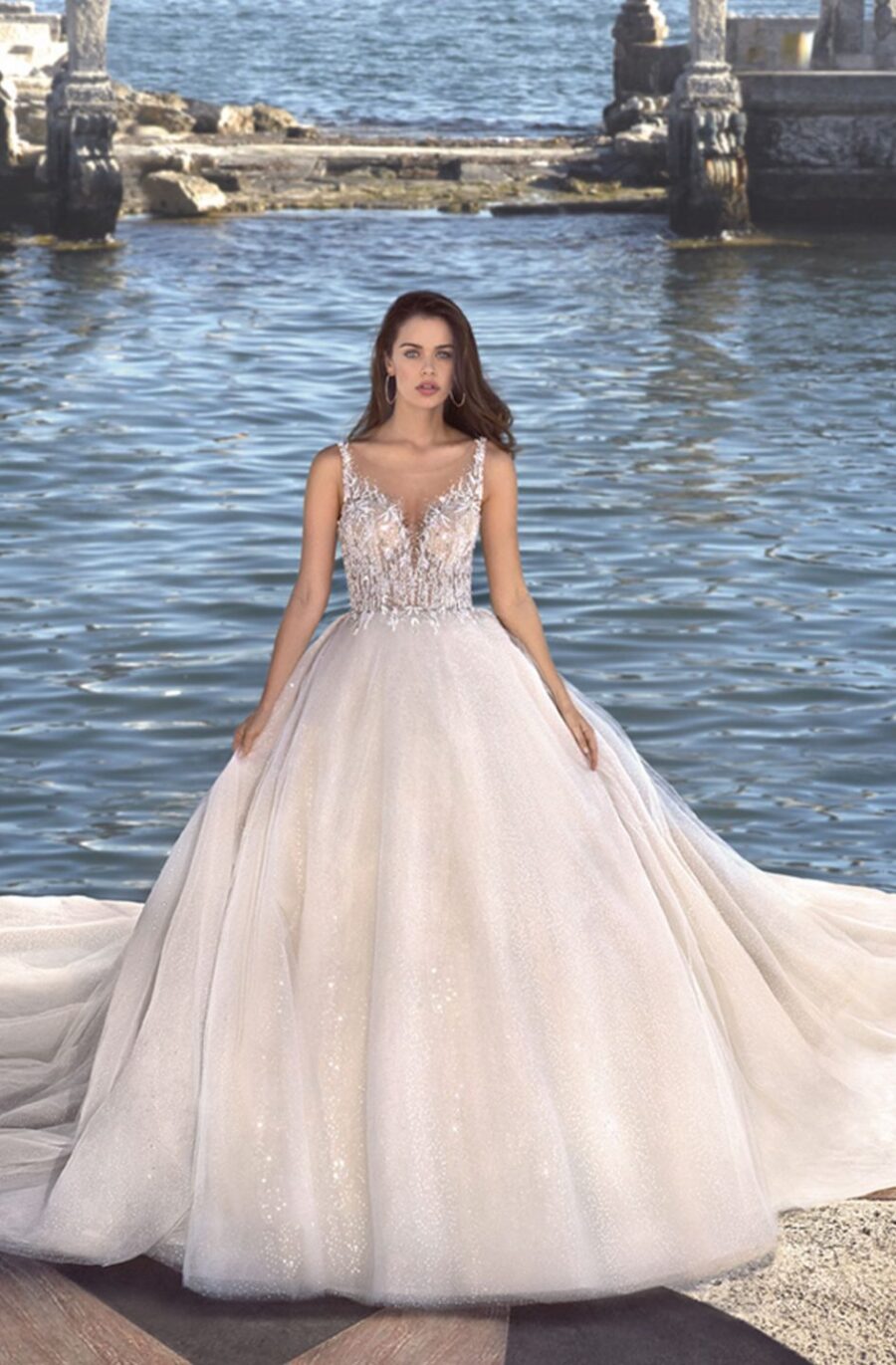 304 Demetrios Brautmoden Brautkleid Kollektion 2020 Platinum by Demetrios DP402 1188