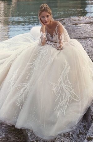 312 Demetrios Brautmoden Brautkleid Kollektion 2020 Platinum by Demetrios DP406 1467 B