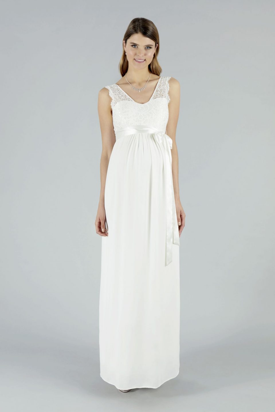 01 Sweetbelly Brautkleider fuer Schwangere Kollektion 2020 Arabella long front