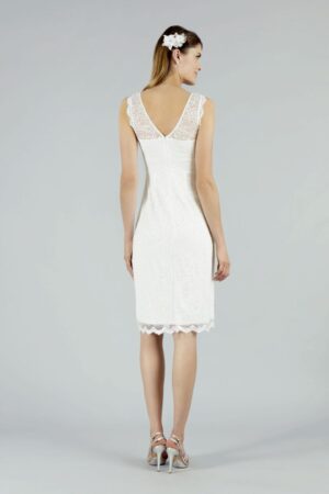 06 Sweetbelly PaM Brautkleider Brautmode Kollektion 2020 Martha short back