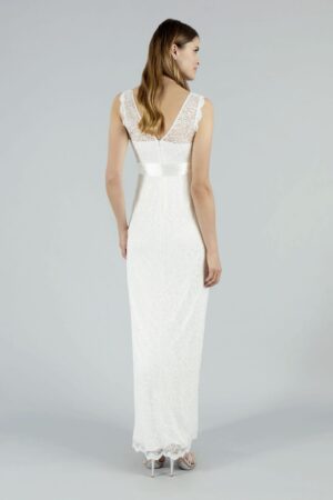 13 Sweetbelly Brautkleider fuer Schwangere Kollektion 2020 Kelly long ivory back