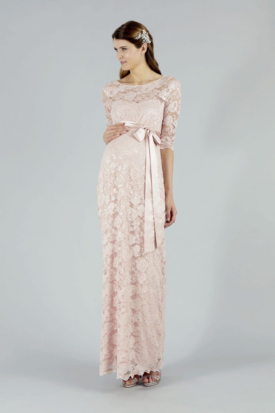 41 Sweetbelly Brautkleider fuer Schwangere Kollektion 2020 Tabea long vr front