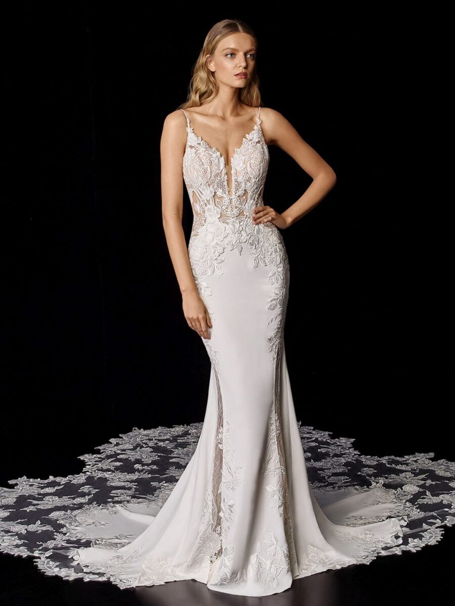 1 053 Enzoani Brautmoden Brautkleider Kollektion 2021 Enzoani 2021 Pro Pierette Fro Web