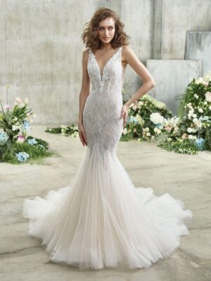 4 017 Badgley Mischka Brautmoden Brautkleider Kollektion 2021 BM 2021 Pro Emmy Fro Web