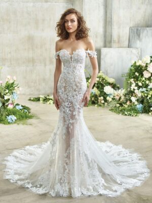 4 027 Badgley Mischka Brautmoden Brautkleider Kollektion 2021 BM 2021 Pro Etta Fro Web