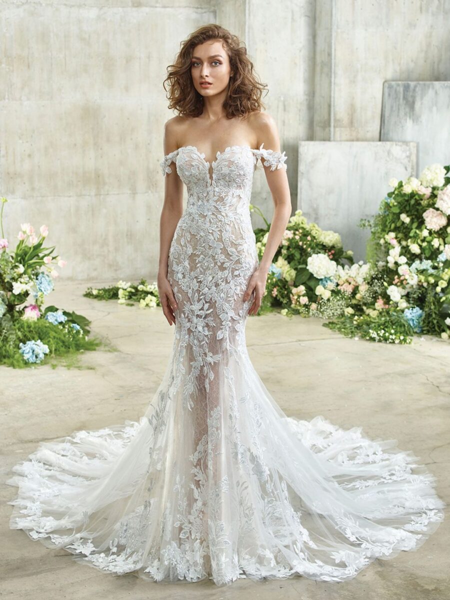 4 027 Badgley Mischka Brautmoden Brautkleider Kollektion 2021 BM 2021 Pro Etta Fro Web