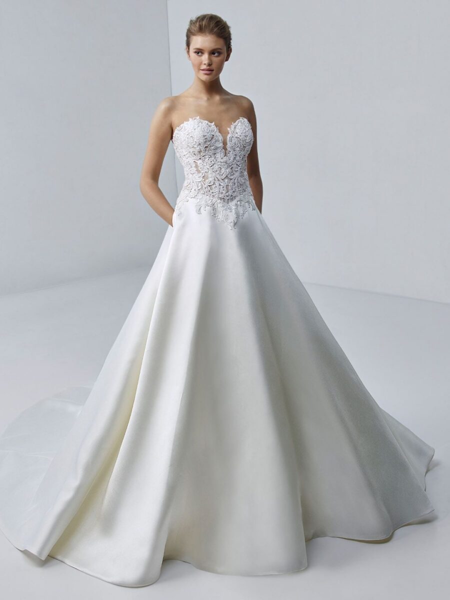 6 001 Etoile by Elysee Brautmoden Brautkleider Kollektion 2021 Etolie 2021 Pro Adele Fro Web
