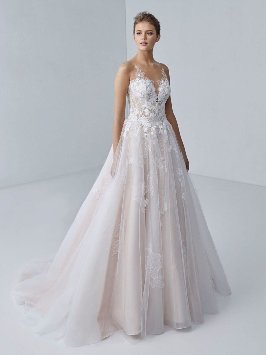 6 039 Etoile by Elysee Brautmoden Brautkleider Kollektion 2021 Etolie 2021 Pro Fleur Fro Web