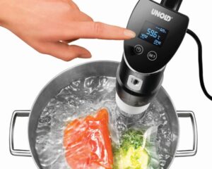 06 04 UNOLD Elektrogeraete Hochzeitsgeschenke Kollektion 2020 58915 SOUS VIDE STICK Time K3 cmyk