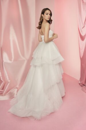 106 Carlo Pignatelli Sposa Brautmoden Brautkleid Kollektion 2021 11 Arianna Bianco 2407