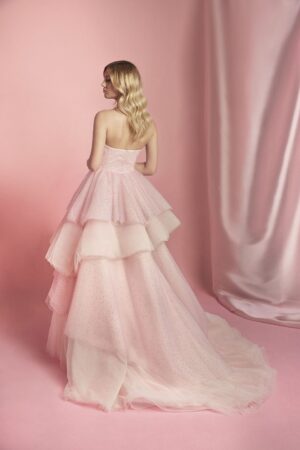 109 Carlo Pignatelli Sposa Brautmoden Brautkleid Kollektion 2021 17 Arianna Rosa 3531