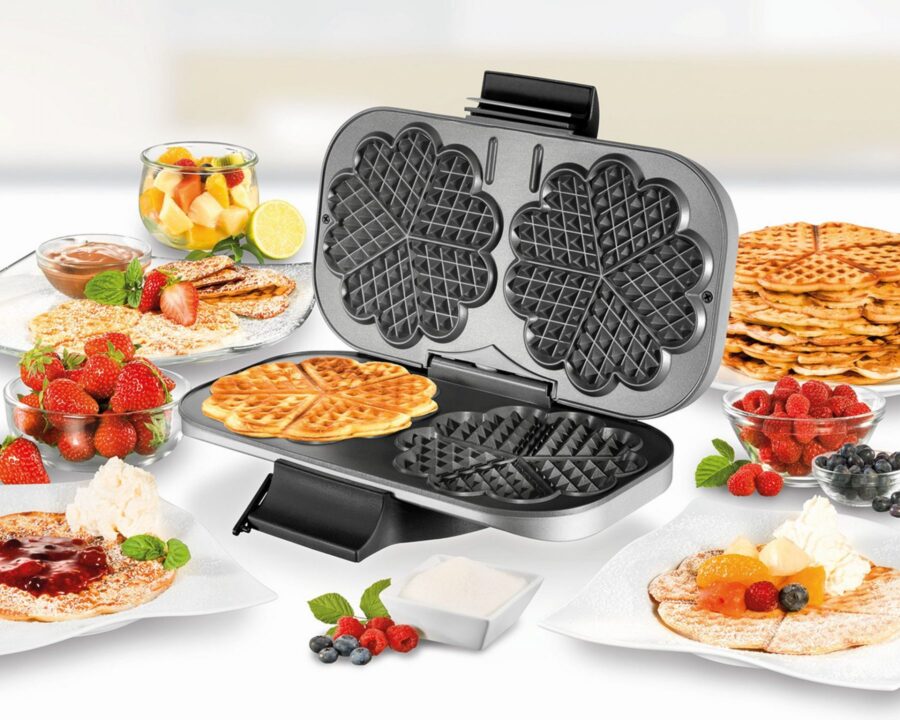 17 01 UNOLD Elektrogeraete Hochzeitsgeschenke Kollektion 2020 48241 DOPPEL WAFFELAUTOMAT M2 cmyk