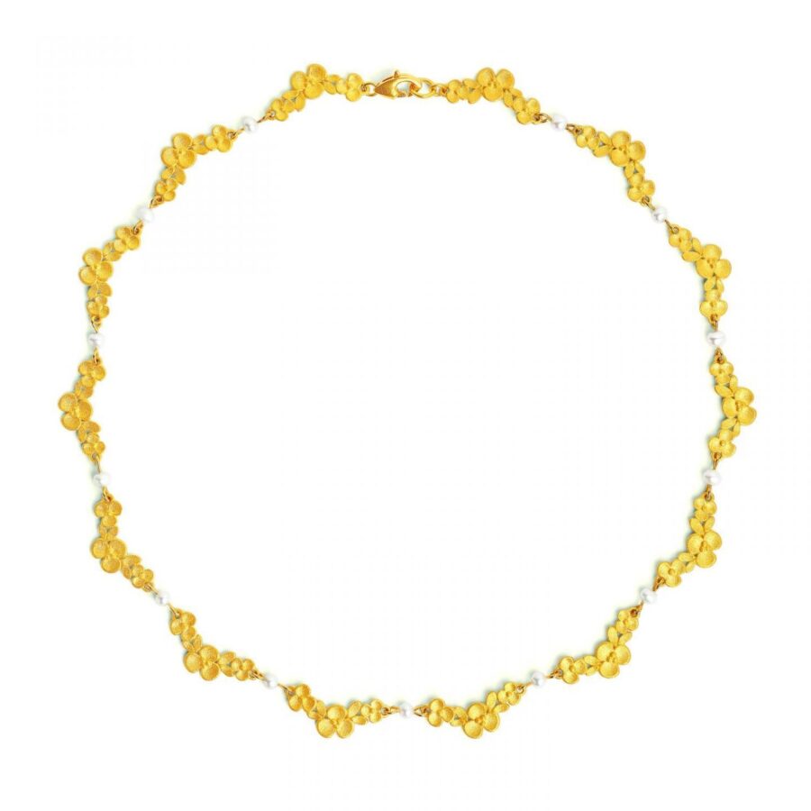 111 BERND WOLF Schmuck Brautschmuck Kollektion 2020 89733656 go Perle Blooma Collier