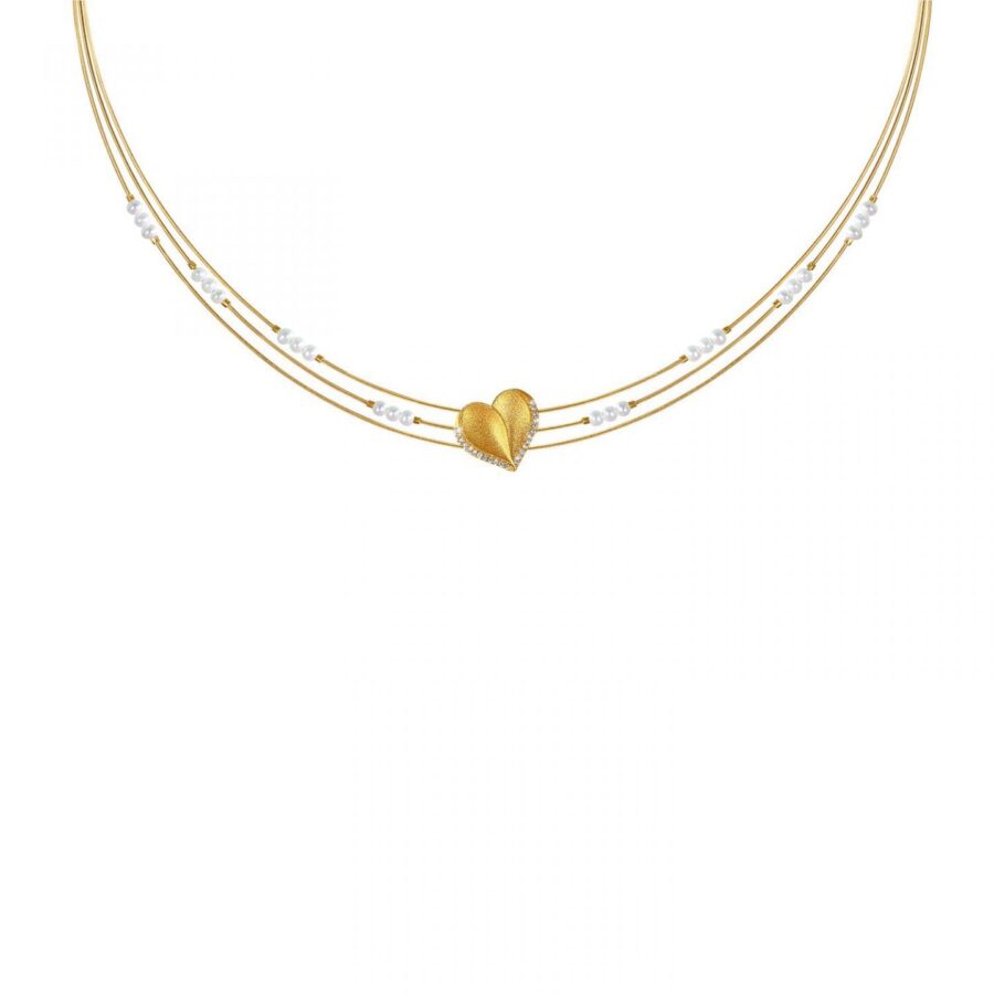 113 BERND WOLF Schmuck Brautschmuck Kollektion 2020 87100656 go Perle Corelia CO