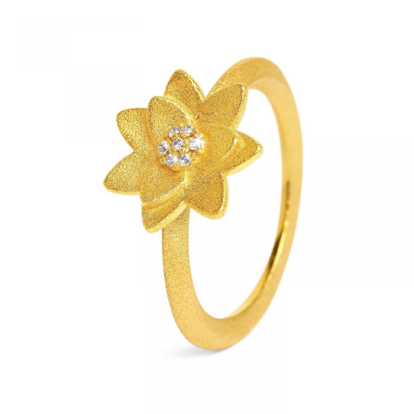 206 BERND WOLF Schmuckringe Brautschmuck Kollektion 2020 52801156 01 OW 20 CZ Hortensia Ring