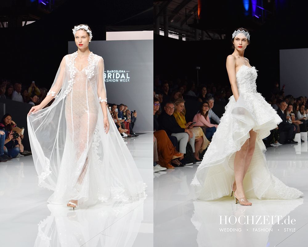 66 08 HOCHZEITde Ratgeber Aktuelles Barcelona Bridal Fashion Week brautkleid trend transparent 2018 05