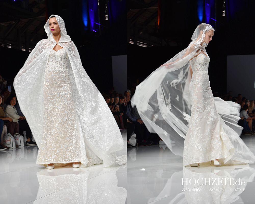66 10 HOCHZEITde Ratgeber Aktuelles Barcelona Bridal Fashion Week brautkleid trend schleier 2018 05