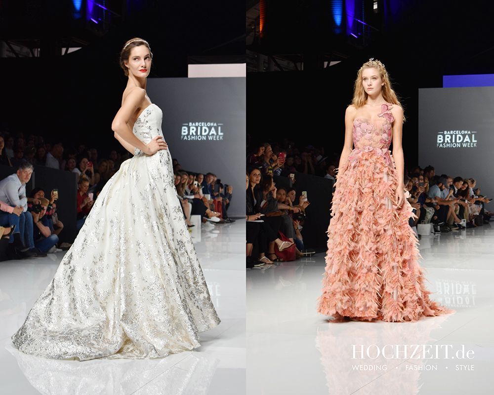 66 17 HOCHZEITde Ratgeber Aktuelles Barcelona Bridal Fashion Week brautkleid trend farbe 2018 05