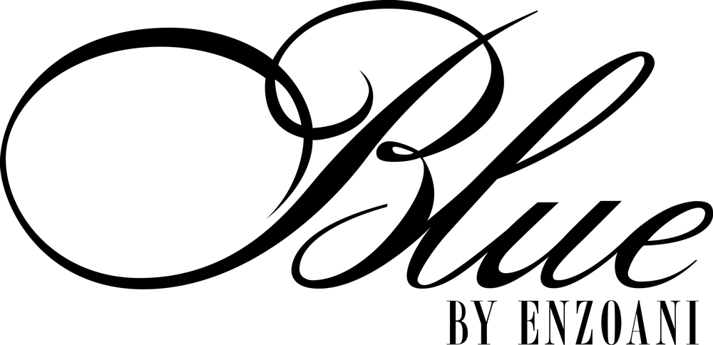 Blue by Enzoani Logo Black