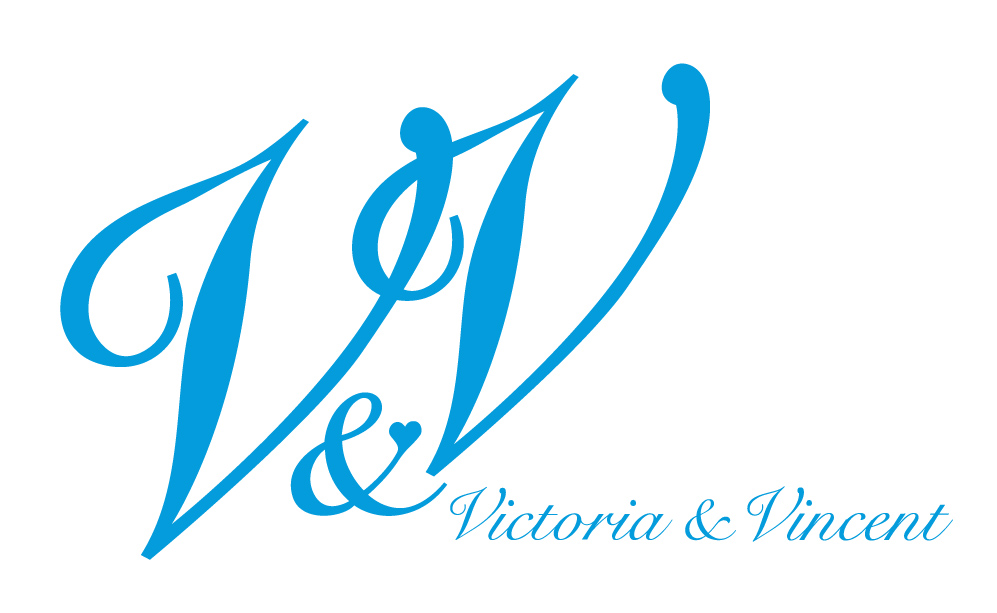 Victoria Vincent Logo blue