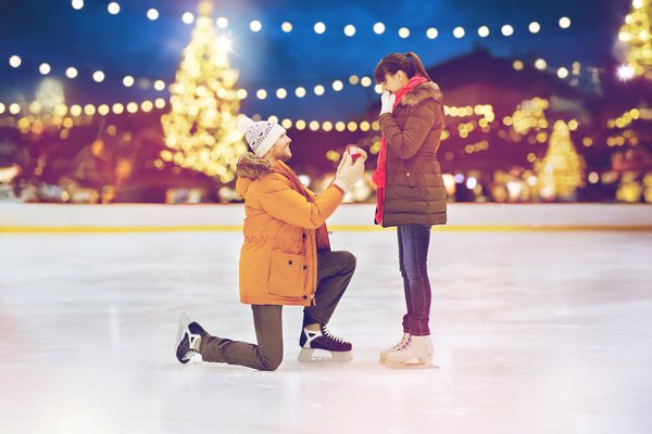 Heiratsantrag zu Weihnachten